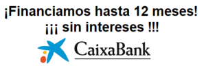 Financiación 12 meses sin intereses